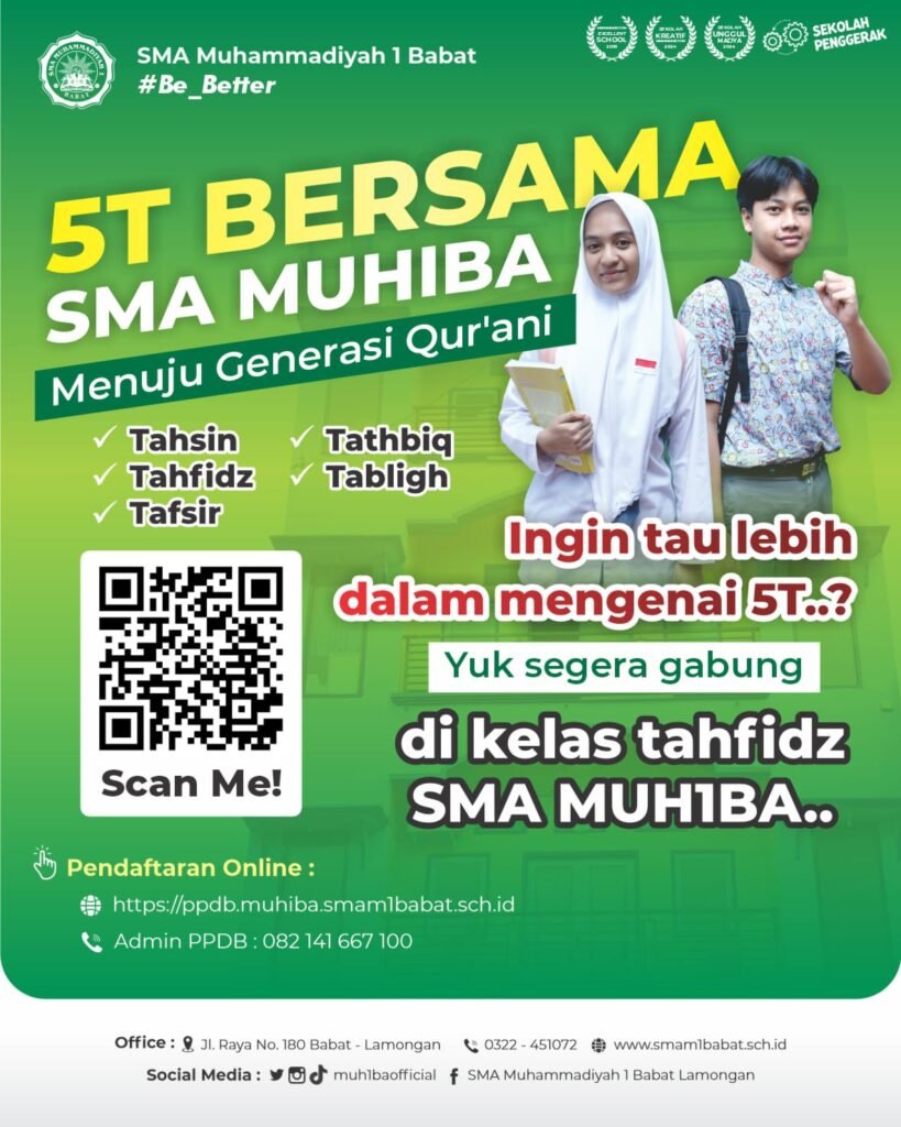 Program 5T SMA Muhammadiyah 1 Babat