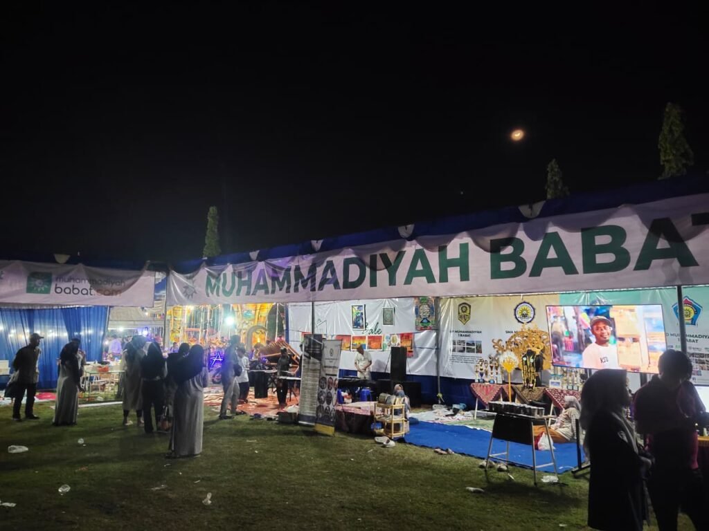 Muhammadiyah Babat Pamerkan Kontribusi di Bazar HUT RI ke-80 Spektakuler